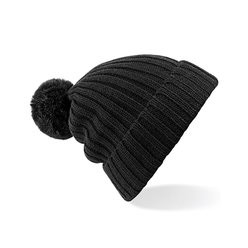 Arosa Fur Pom Pom Beanie