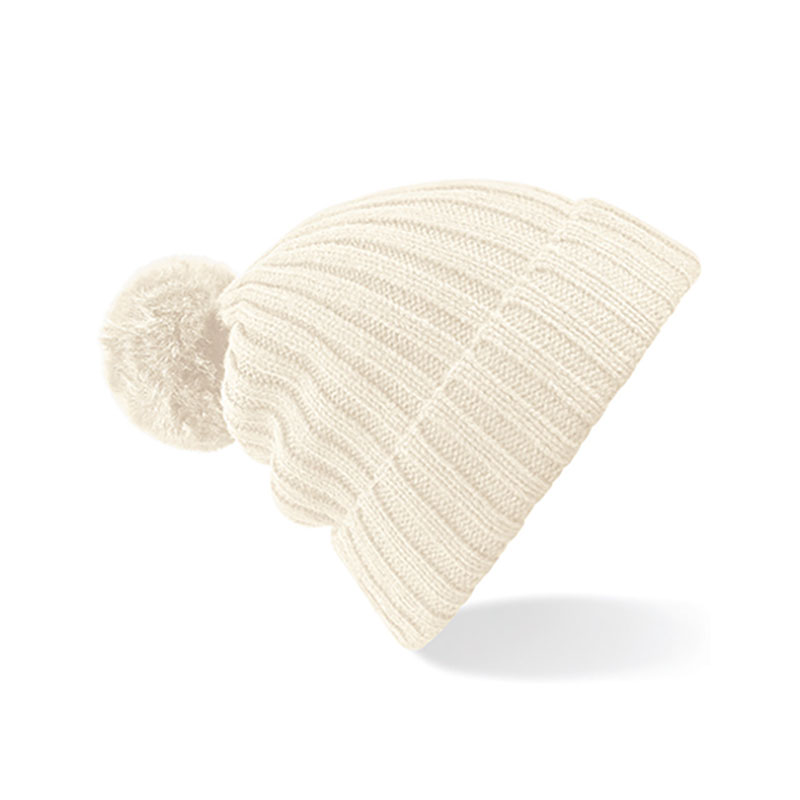 Arosa Fur Pom Pom Beanie
