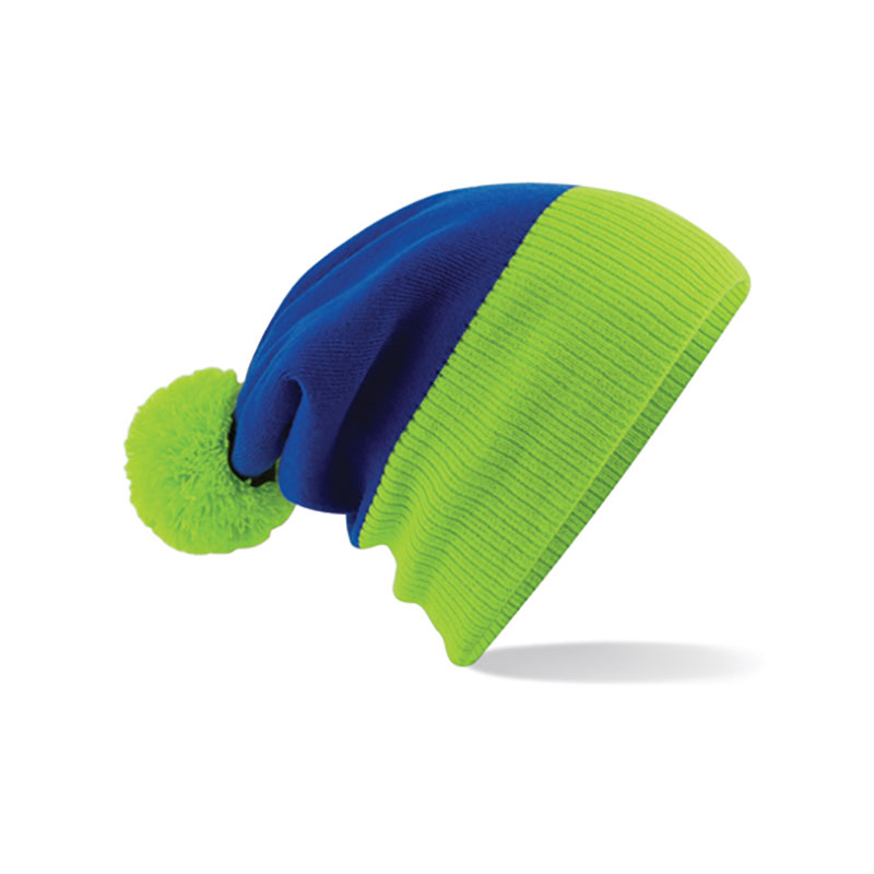 Snowstar Two-Tone Beanie