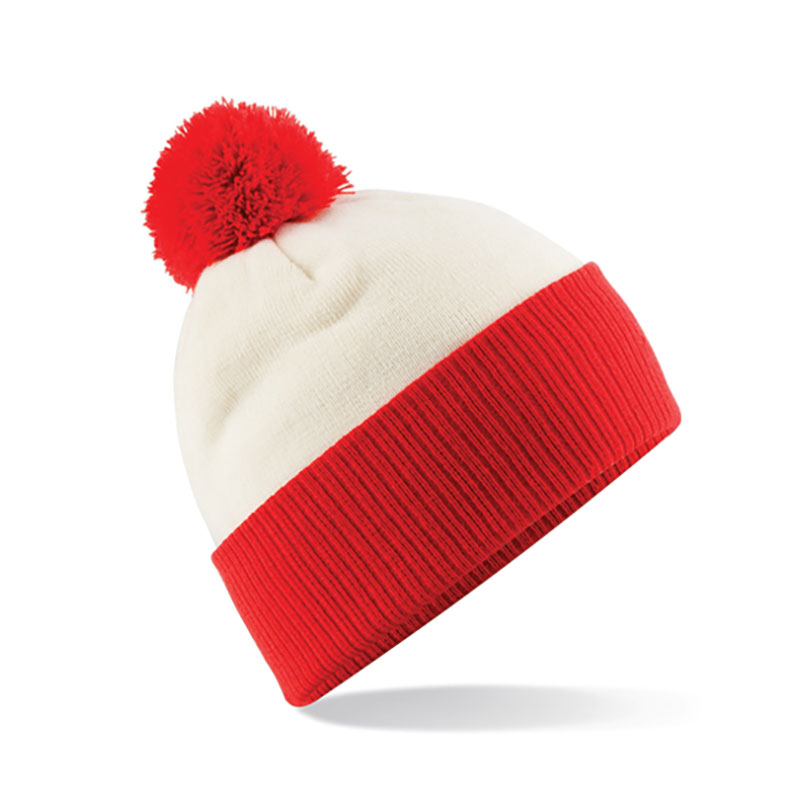 Snowstar Two-Tone Beanie