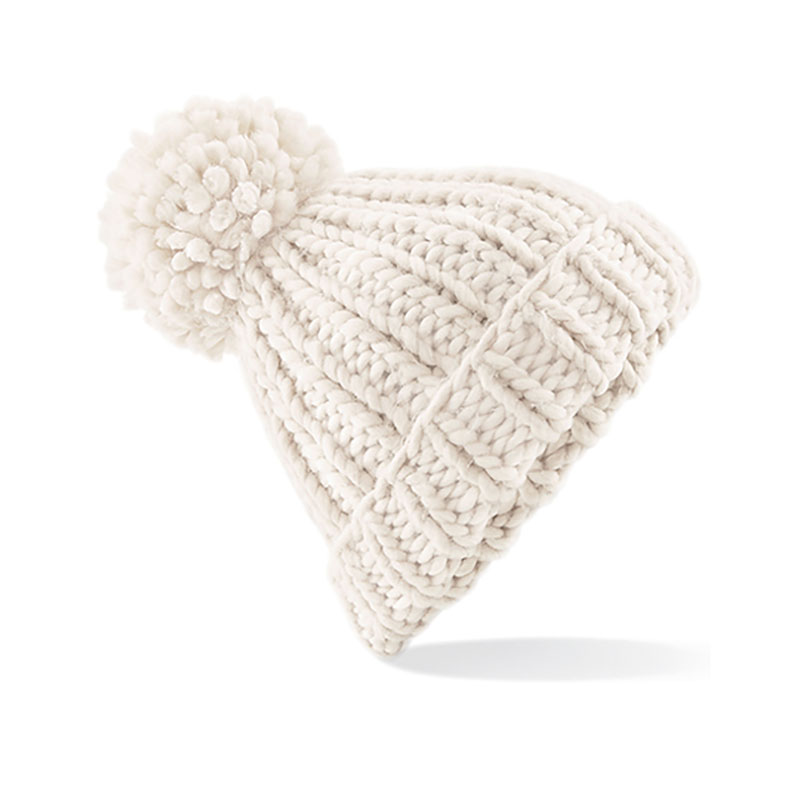 Oversized Hand-Knitted Beanie
