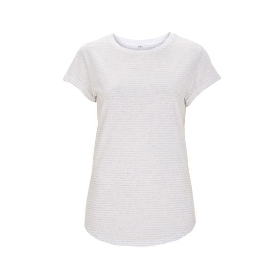 Rolled Sleeve T-shirt Women