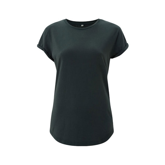 Rolled Sleeve T-shirt Women