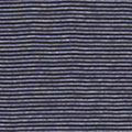 White/Navy Pin Stripe